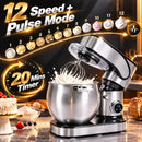 Advwin 12L Stand Mixer with 12 Speeds & Pulse