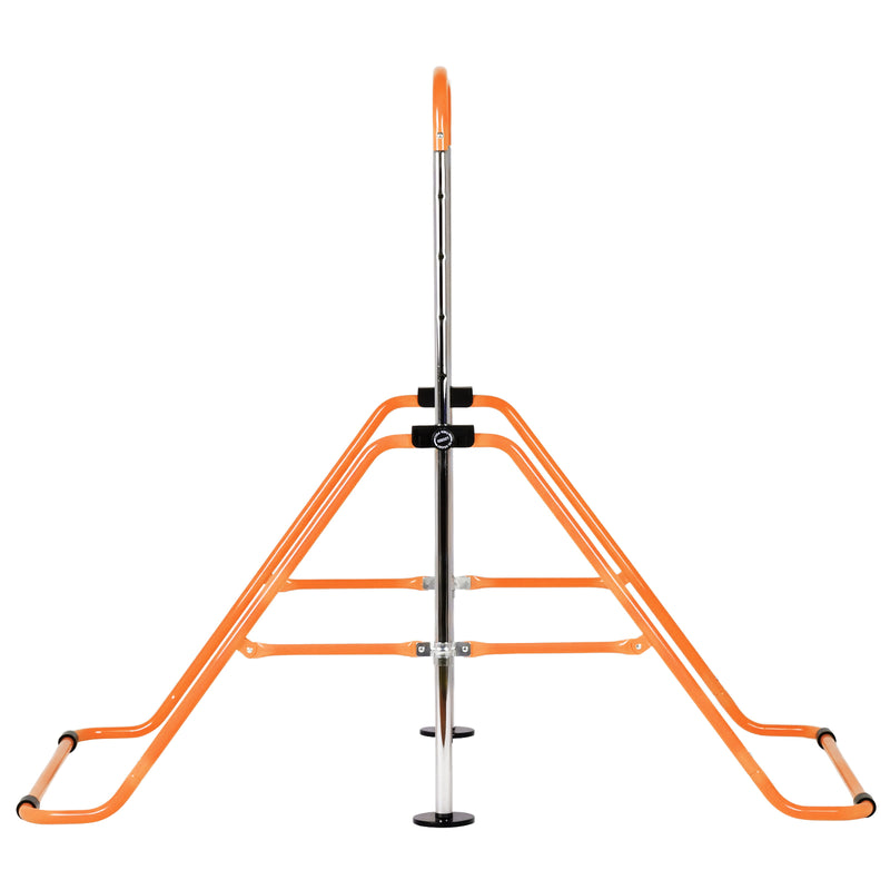 Advwin Kids Gymnastics Bar with Swing & Mat & Rings