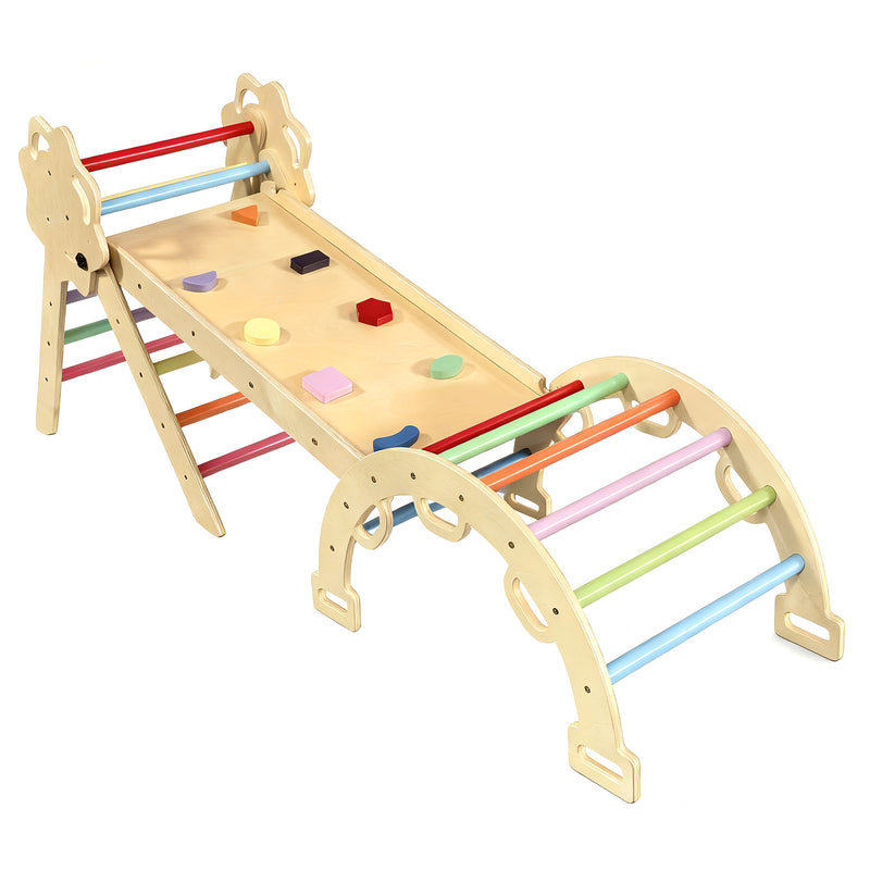 Advwin Climb Playset 8-in-1 Baby Climbing Frame Set