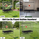 Advwin 10 x 8 FT Golf Practice Net w/ Automatic Ball Return
