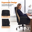 Advwin Office Armchair with Adjustable Arms & Footrest