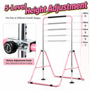 Advwin Kids Gymnastics Bar Adjustable Height Horizontal Bar