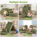 Advwin 16pcs Modular Kids Play Couch Building Fort