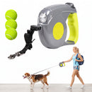 Advwin 5m Retractable Dog Lead w/ 360° Tangle-Free Design