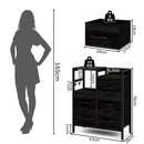 Advwin Chest of 5 Drawers Storage Cabinet