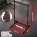 Advwin Adjustable Squat Rack with Pull Up Bar