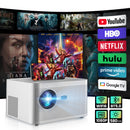 Advwin 1080P Smart Projector WiFi6 & BT5.0 150" Screen