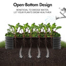 Advwin Raised Garden Bed Galvanised Steel Planter