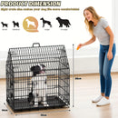 Advwin Heightened Double Door Dog Crate