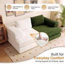 Advwin Folding Sofa Bed Convertible Floor Loveseat Sofa
