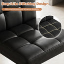 Advwin Set of 4 Bar Stools with Backrest & Metal Footrest