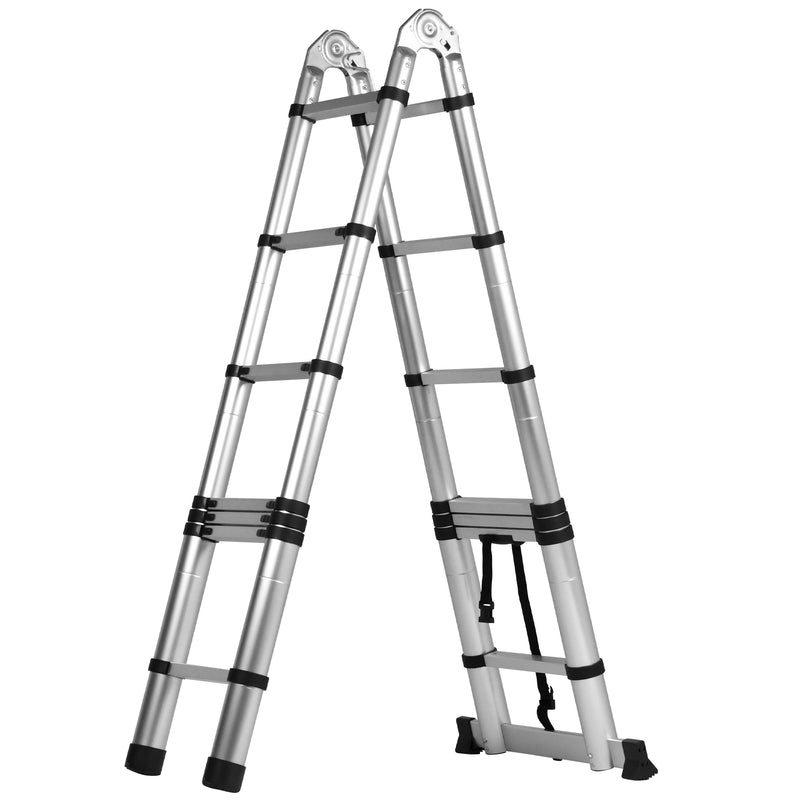 Advwin Multi-Purpose Telescopic Ladder 4.4m Aluminum