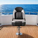 Advwin 61cm Folding High Back Marine Boat Seat