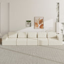 Advwin 415cm 5 Seater Sofa Convertible U Shaped Sofa (Pre-Order)