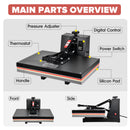 Advwin Heat Press High Pressure T-Shirts Press Machine