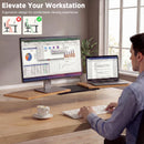 Advwin 113cm LED Dual Monitor Stand w/ Acrylic Leg