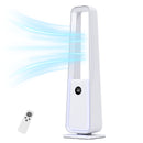 Advwin Quiet Bladeless Tower Fan with 4-Color Lights