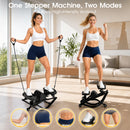 Advwin Side-To-Side Mini Stepper with Resistance Cords & Mat