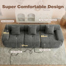Advwin 3-4 Seater Sofa CorduroyNo Assembly Modular Sofa (Pre-Order)