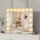 Advwin Makeup Mirror with 15 Dimmable Bulbs