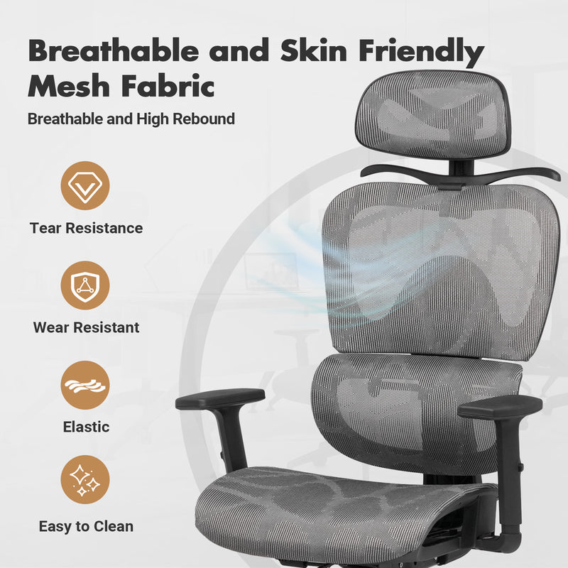 Advwin Ergonomic Mesh Office Chair High Back