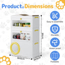 Advwin 4 in 1 Plastic Cat House with Scratching Board