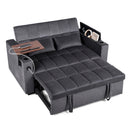 Advwin 3-in-1 Velvet Convertible Sofa Bed