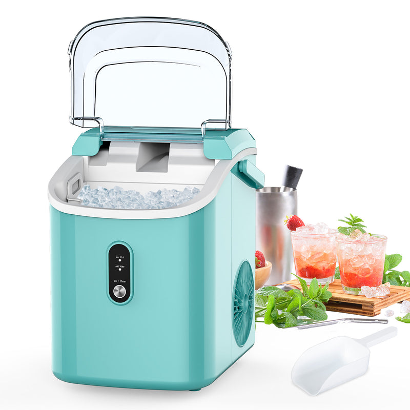 Advwin Nugget Ice Maker Countertop with Self-Cleaning