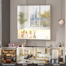 Advwin LED Bathroom Mirror Cabinet Wall Mounted