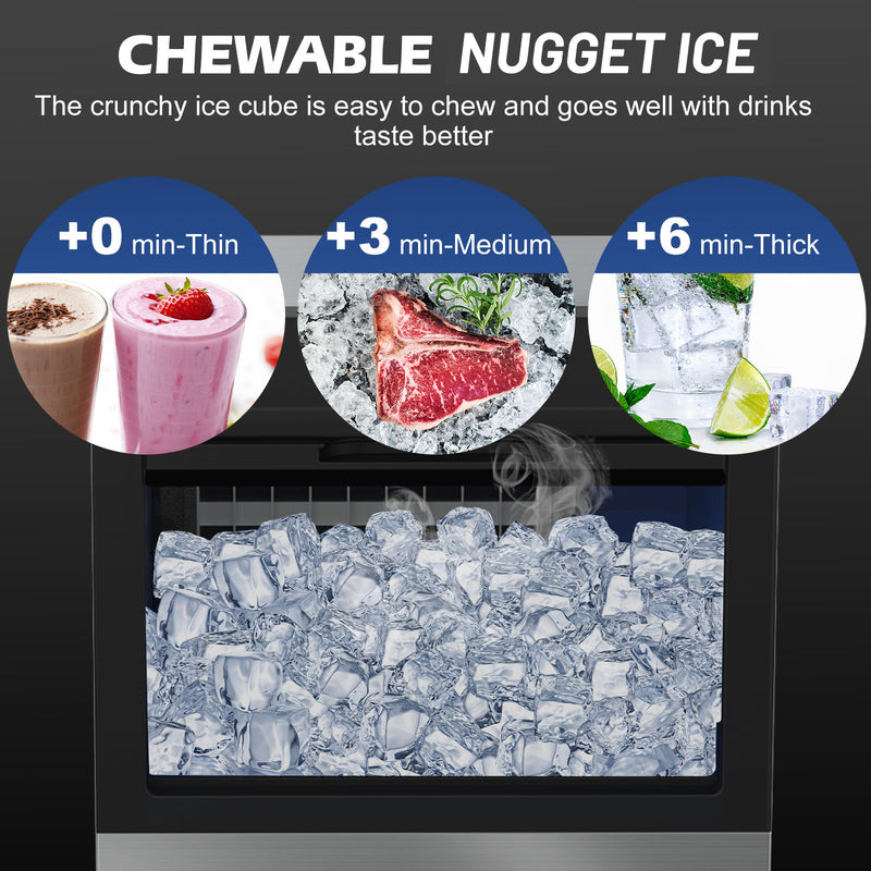 Advwin Commercial Ice Maker 45KG/24H