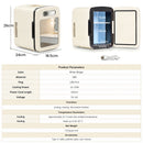Advwin 4L USB Mini Fridge with Mirror