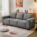 Advwin 3 Seater Sofa with Removable Backrest 225cm