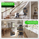 Advwin 12 Line Green Laser Level 360° Self-Leveling