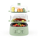 Advwin Electric Food Steamer 12L with 2 Steamer Trays