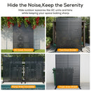 Advwin Metal Privacy Screen 3-Panel 118x180cm (Pre-Order)
