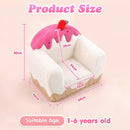 Advwin Sherpa Toddler Sofa Chair for Ages 1-6