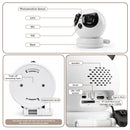 Advwin 180° Dual-Lens Baby Monitor with Night Vision