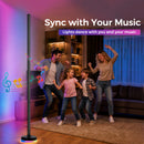 Advwin 4-Segment Modular LED Corner Floor Lamp