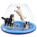 Advwin 67" Pet Splash Sprinkler Pad Anti-Slip Thickened