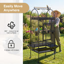 Advwin Large Bird Cage Top Ladder Parrot Aviary