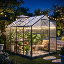 Advwin Walk-in Greenhouse w/ Sliding Door 2.52x1.9x1.84m