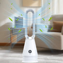 Advwin Electric Bladeless Tower Fan with Remote Control