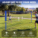 Advwin 4.2m Portable Badminton Net Height Adjustable
