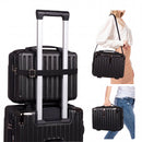 Advwin 20"+14" Hardshell Luggage Set with Power Bank Pocket