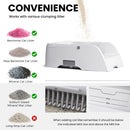 Advwin Self Cleaning Cat Litter Box with App Control
