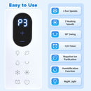 Advwin 4 in 1 Heater & Cooler Pedestal Fan