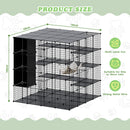 Advwin 4 Tiers Large Cat Cage Enclosures