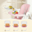 Advwin 3-in-1 Folding Baby High Chair Toddler Feeding Chair