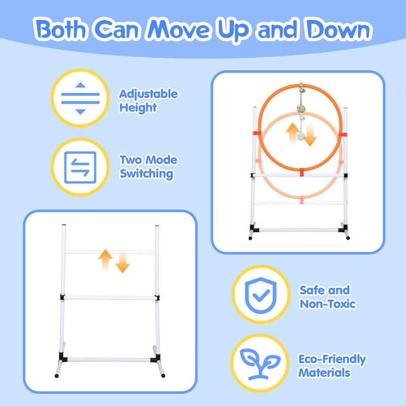 Advwin Agility Training Equipment for Dogs