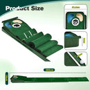 Advwin Golf Putting Mat with Auto Ball Return & 3 Holes